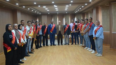 منصور هاشم رئيسا لاتحاد طلاب جامعة أسوان 