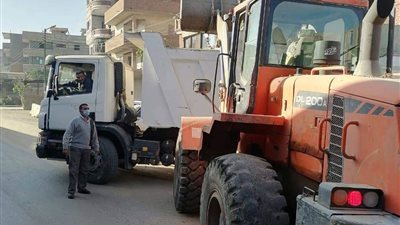 رفع 300 طن مخلفات بشوارع مدينة كفر شكر بالقليوبية