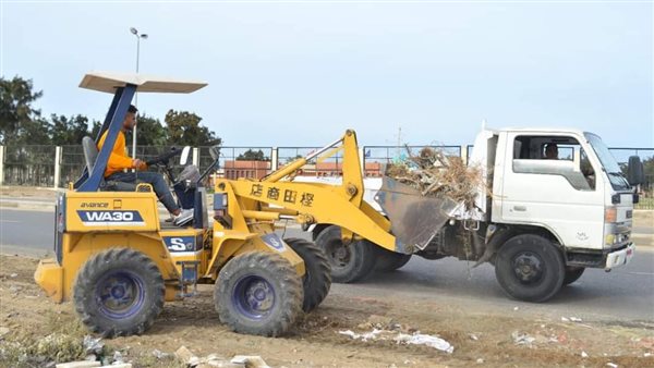 أعمال النظافة بمدينة