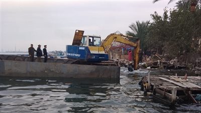 إزالة 18 حالة تعدٍّ على نهر النيل في البحيرة 