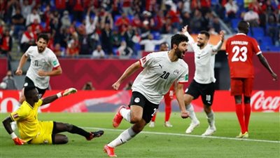 حسين فيصل يحرز رابع أهدف منتخب مصر في شباك السودان بـ كأس العرب 2021