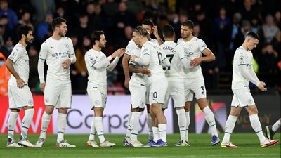 مانشستر سيتي يضرب واتفورد بـ ثلاثية في الدوري الإنجليزي ويتصدر جدول المسابقة