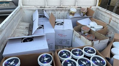 ضبط بويات مغشوشة في حملة للرقابة التجارية بالفيوم