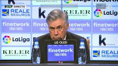 أنشيلوتي يتحدث عن الاستعداد لنهائي السوبر الإسباني