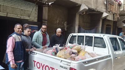 ضبط 600 كجم لحوم مجهولة المصدر بشمال الجيزة