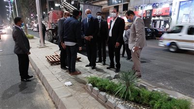 محافظ الجيزة يتفقد أعمال تطوير شارع مراد ويوجه بتكثيف ورديات العمل