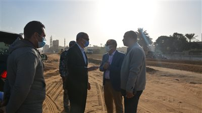 تعرف على الطرق التي يتم رصفها بمبادرة حياه كريمة بشبين القناطر 