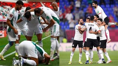 موعد مباراة مصر والجزائر في بطولة كأس العرب 2021 وتردد القنوات الناقلة.. لقاء الصراع على الصدارة 