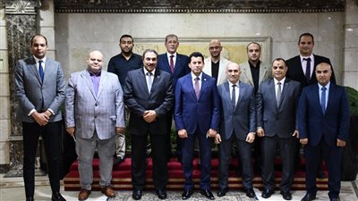 وزير الرياضة يلتقي مجلس إدارة الاتحاد المصري لرفع الأثقال الجديد
