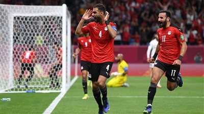 السولية يعادل النتيجة لـ منتخب مصر بالهدف الأول في شباك الجزائر