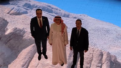 المتحف القومي للحضارة يستقبل وفدين من البحرين والإمارات العربية | صور