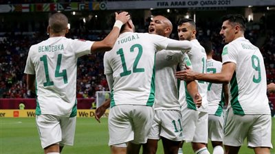 كأس العرب.. الجزائر تتقدم بالهدف الأول في شباك المغرب