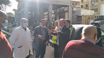 وكيل صحة الغربية يتفقد أعمال التطوير وتجهيزات مستشفى حميات طنطا │ صور