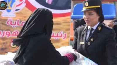 الداخلية تنظم قافلة إنسانية لتوزيع بطاطين ومساعدات على عدد من دور الأيتام