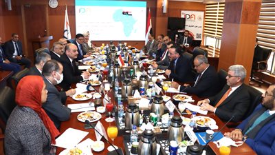 التنمية الصناعية تستقبل وفدا ليبيًا للاطلاع على مشروعات التعدين والتصنيع المحلي