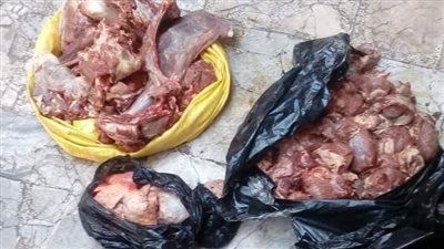 ضبط ربع طن أحشاء ماشية فاسدة في بورسعيد | صور  