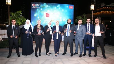 المقاولون العرب تفوز بـ11 جائزة في حفل توزيع جوائز مسابقة مجلة ميد | صور