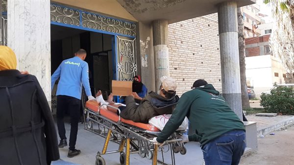 إنقاذ مشرد في الإسكندرية