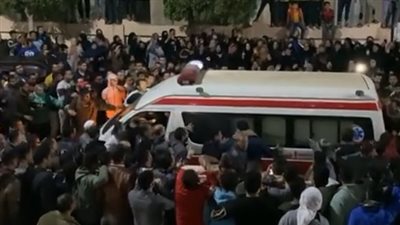 تشييع ودفن جثمان شاب فقد حياته بسبب خلافات على سعر جبنة بالدقهلية | بث مباشر 