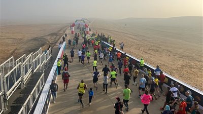 أهرامات الجيزة تستضيف سباق نصف ماراثون للسنة الثالثة على التوالي |  صور