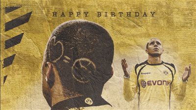 بوروسيا دورتموند يهنئ محمد زيدان بعيد ميلاده