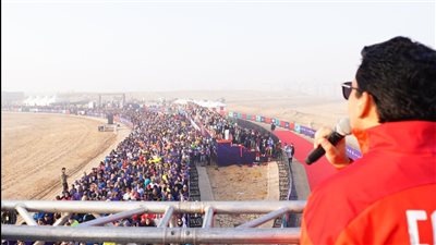 إشادة دولية واسعة بنصف ماراثون الأهرامات 