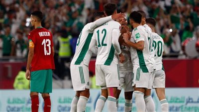بعد مباراة دراماتيكية.. الجزائر تخطف بطاقة نصف نهائي كأس العرب من المغرب بـ ركلات الترجيح