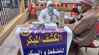 الكشف على 1115 مريضا في قافلة علاجية مجانية بالدقهلية