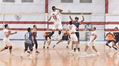 الزمالك يهزم الشمس 3-0 في دوري الطائرة