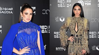 درة وسلمى أبو ضيف وعمرو سلامة أول الحاضرين على ريد كاربت حفل ختام مهرجان البحر الأحمر