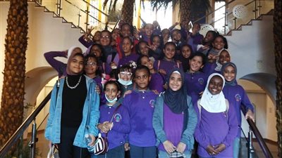 المركز الثقافي الإفريقي بأسوان يستقبل طلاب المعهد الأزهري النموذجي