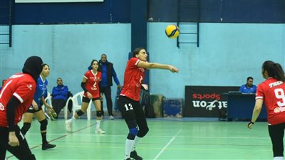 الأهلي يتخطى الطيران في ثالث جولات دوري كرة الطائرة سيدات