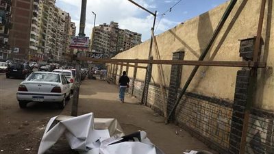 رفع التعديات وإشغالات الطريق بحملة بنطاق حي غرب المنصورة