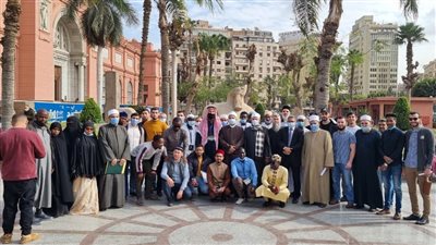 المتحف المصري بالتحرير يستقبل المشاركين في المسابقة العالمية للقرآن الكريم | صور 