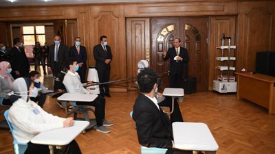 وكيل كلية الذكاء الاصطناعي بكفر الشيخ: زيارة الرئيس وسام على صدورنا