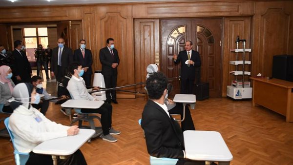 الرئيس السيسي خلال