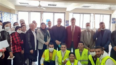 جامعة بنها تنظم قوافل طبية وتثقيفية لقرية عرب جهينة بشبين القناطر