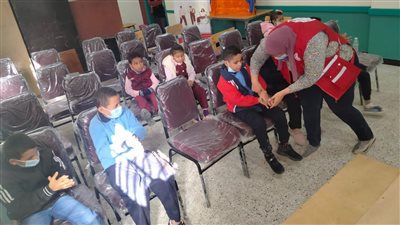 الهلال الأحمر ينظم حملة لتطعيم الأطفال على مستوى الجمهورية | فيديو 