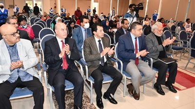 وزير الشباب يشهد احتفالية إعلان جوائز الثقافة الرياضية العربية │ صور