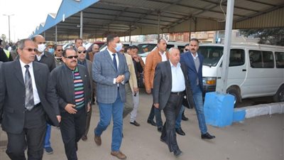بعد توقف دام أكثر من 6 سنوات.. محافظ الدقهلية يفتتح موقف شربين الجديد