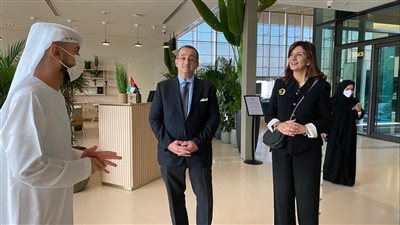 وزيرة الهجرة تزور بيت الحكمة بالشارقة ضمن مبادرة اتكلم عربي │صور