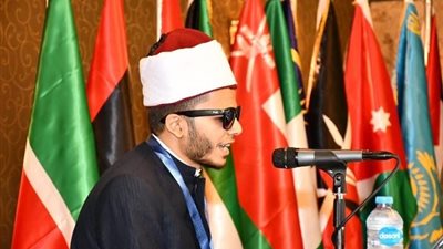 المتسابق نادي سعد يحصد المركز الأول في المسابقة العالمية للقرآن الكريم عن ذوي الهمم