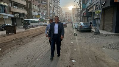 محافظ الشرقية يعلن نسب تطوير شارع القومية بالزقازيق| صور