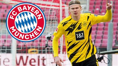 هالاند على رادار بايرن ميونخ في الصيف المقبل