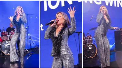 نيكول سابا تتألق في أضخم سهرات القاهرة الجديدة استعدادًا لحفل رأس السنة