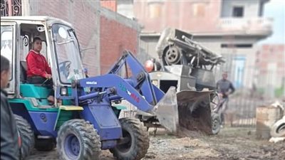 رفع 418 إشغالا مخالفا وإزالة 4 حالات تعدٍ بالبحيرة