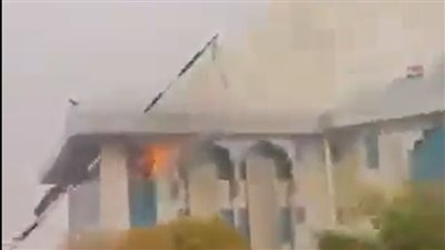 السيطرة على حريق هائل بمبنى مجلس القضاء الأعلى في إقليم كردستان