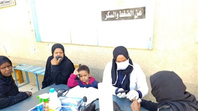 محافظ أسوان يتابع تقديم خدمات القوافل الطبية ضمن حياة كريمة