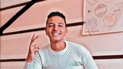 مصرع طالب أثناء عبور شريط السكة الحديد بنوى بشبين القناطر 