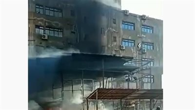 السيطرة على حريق داخل ملعب الجمباز بمدرسة السعيدية في الجيزة | فيديو 